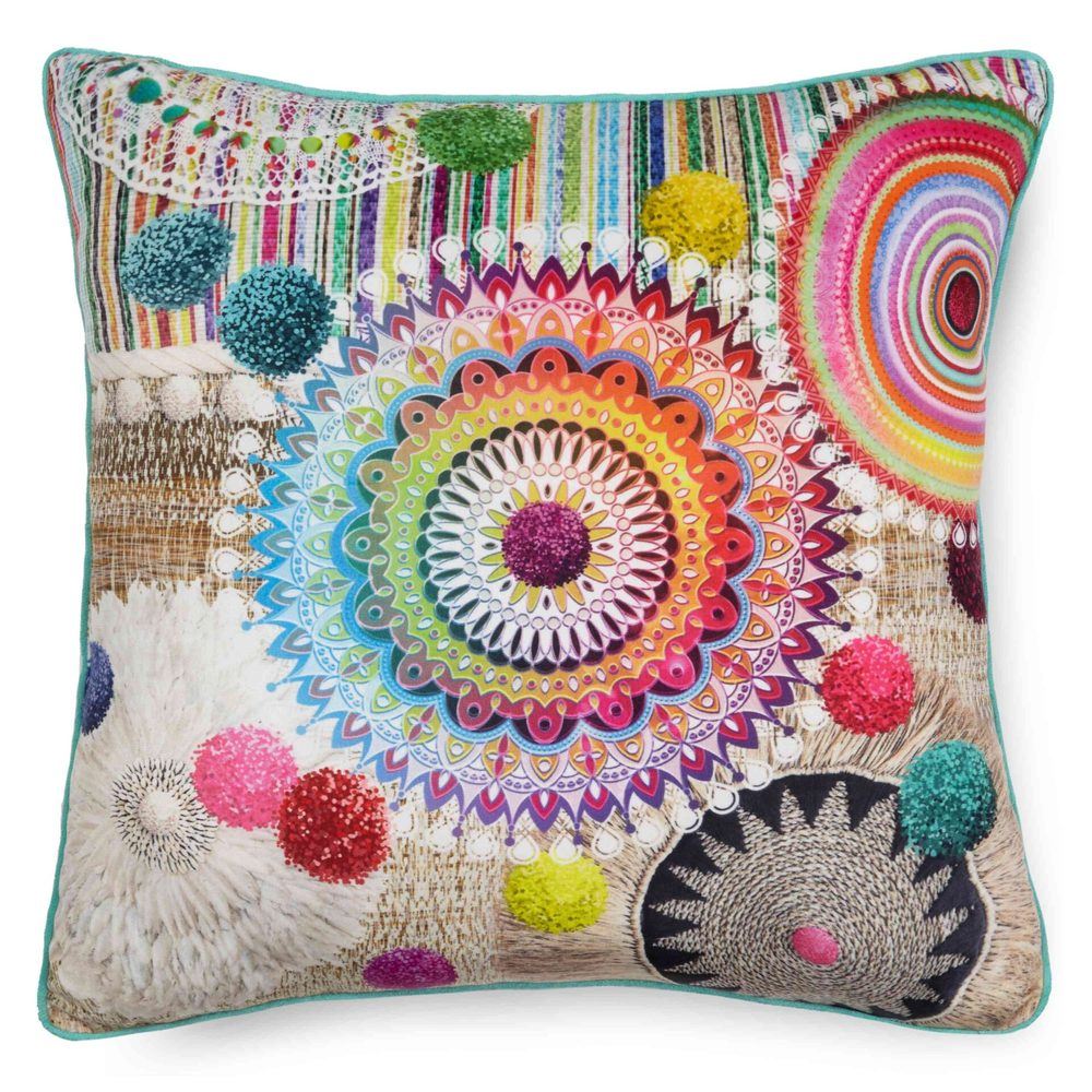 7159-H, INESSA, multi filled pillow square front