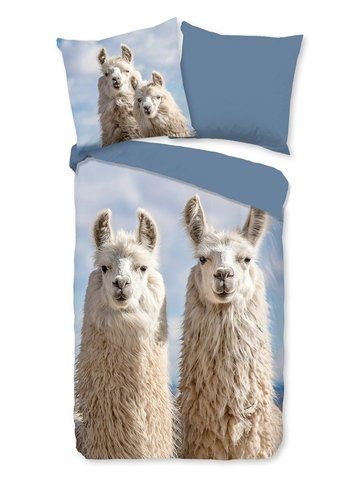 Good Morning Bettwäsche Fluffs, Blau