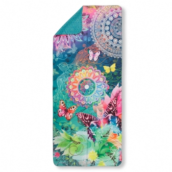 Sport/ Yoga/ Strandtuch, Hip, Parada, Schmetterlinge und Mandalas, Multi