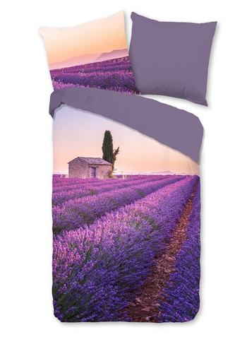 Bettwäsche Mikrofaser, Lavandel, Violett