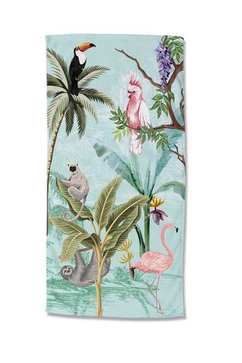 Strandtuch Mikrofaser, Kinder, Good Morning, Tiere, Multi
