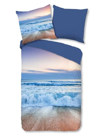 Bettwäsche Baumwolle, Good Morning, Meer/ see, Multi