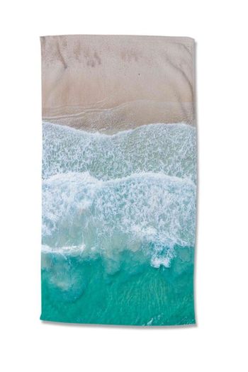 Strandtuch Mikrofaser, Meer/ Strand, Multi