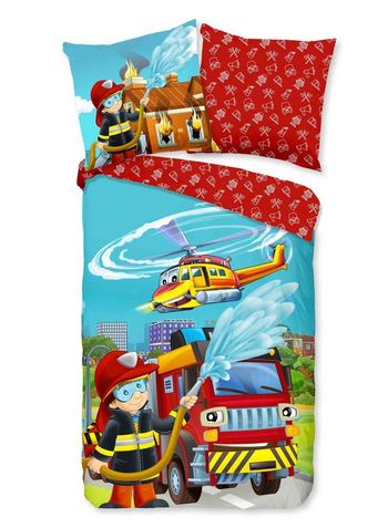 Good Morning kinder Bettwäsche Fire, Multi