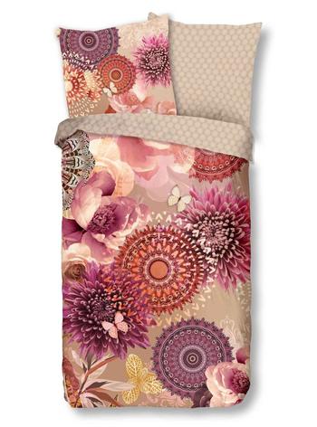 Bettwäsche Baumwolle Satin, Hip, Espen, Mandala, Sand