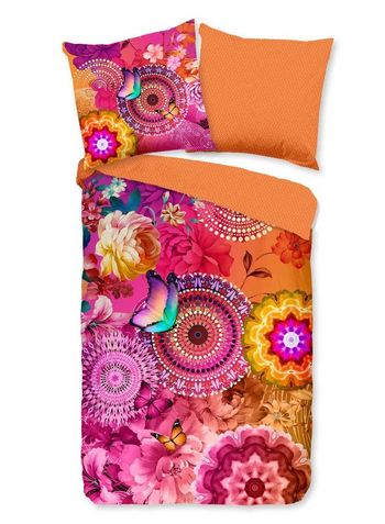 Bettwäsche Baumwolle Satin, Hip, Ziva, Mandala, Multi