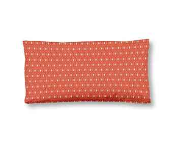 Kissenbezug Baumwolle Satin, Hip, Lynouk, 40 X 80 cm, Orange