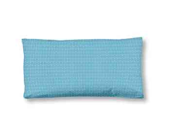 Kissenbezug Baumwolle Satin, Hip, Cailani, 40 X 80 cm, Blau