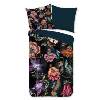 Bettwäsche Mikrofaser, Blumen, Multi