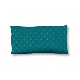Kissenbezug Baumwolle Satin, Hip, Zehra, 40 X 80 cm, Petrol