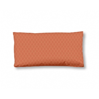 Kissenbezug Baumwolle Satin, Hip, Anakin, 40 X 80 cm, Terrakotta