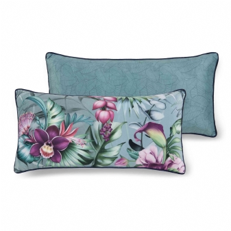 Dekorative Kissen, Polyvelvet, Allison, Blumen, Multi