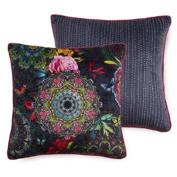 Dekorative Kissen, Hip, Abbra, Mandala, Grau