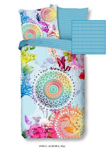 Flanell/ Biber Bettwäsche Mandala, Türkis
