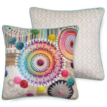 Dekorative Kissen, Hip, Inessa, Mandala, Sand