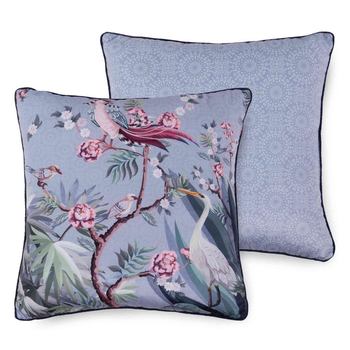 Dekorative Kissen, Descanso, Sarenza, Blumen, Grau