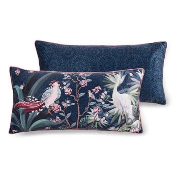 Dekorative Kissen, Descanso, Sarenza Blumen, Petrol