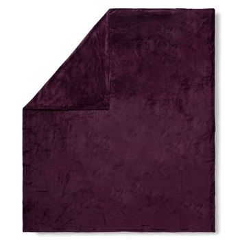 Hip plaid uni Bordeaux