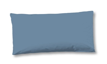 Kissenbezug Satin/ Baumwollsatin, Hip, Uni, Eisblau, 40 X 80 cm