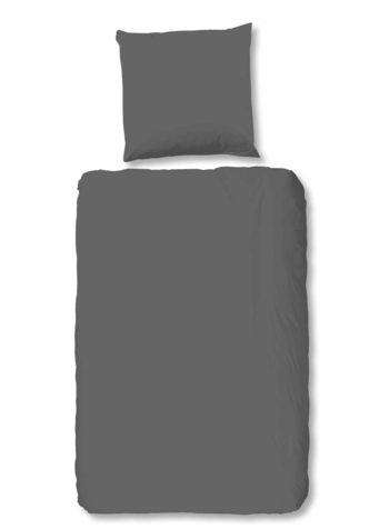 Bettwäsche Satin/ Baumwollsatin, Hip, Uni, Grau