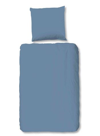 Bettwäsche Satin/ Baumwollsatin, Hip, Uni, Eisblau