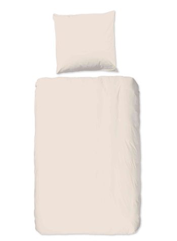 Bettwäsche Satin/ Baumwollsatin, Hip, Uni, Hellsand