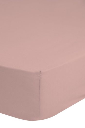 Spannbettlaken, Satin/ Baumwollsatin, Hip, Hellrosa